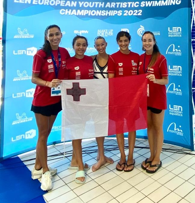 ASA Press Release 24/2022 – Historic Results at the LEN European Youth Artistic Swimming Championships in Montceau Les Mines, France
